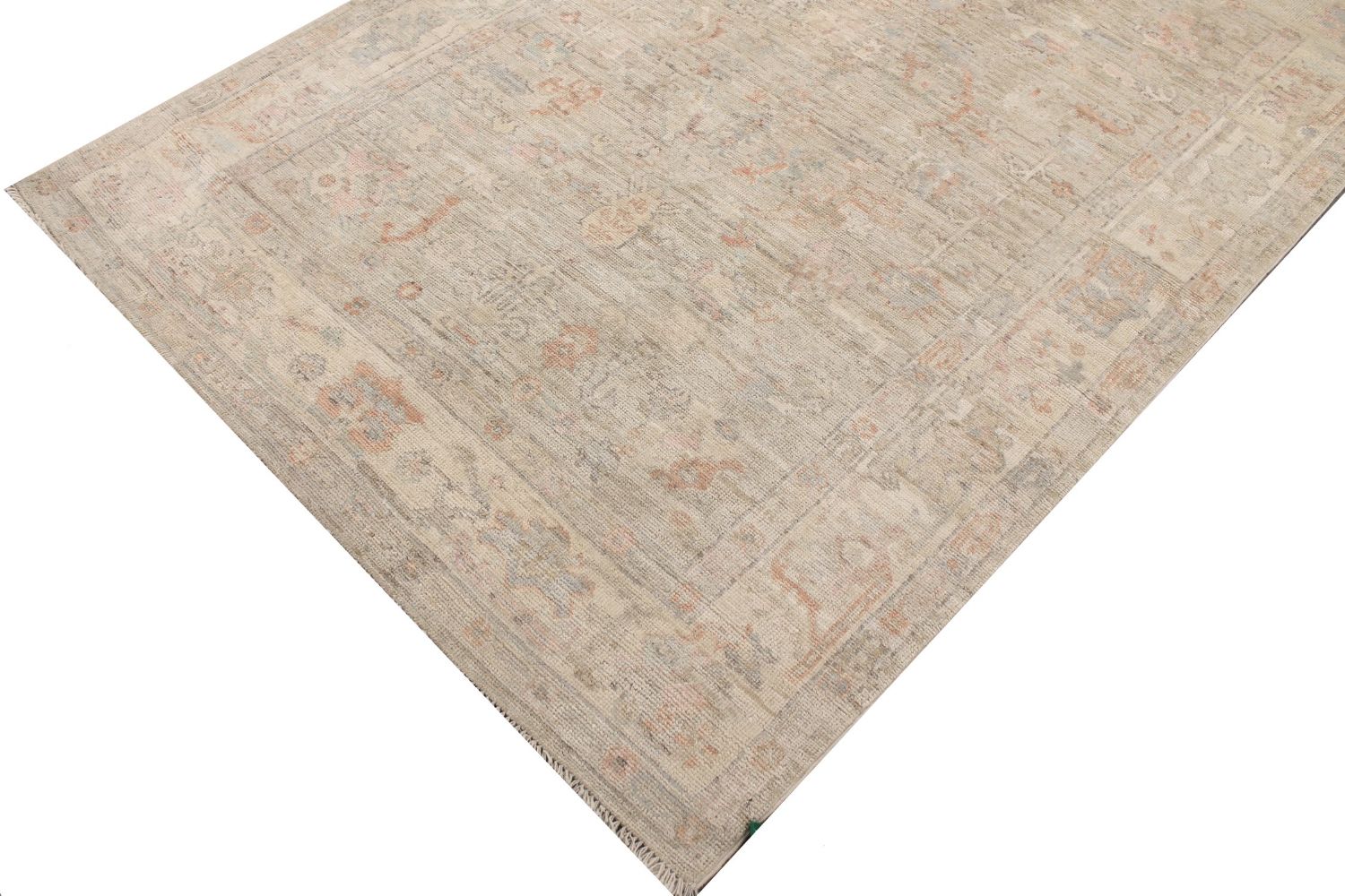 5x7/8 Oushak Hand Knotted Wool Area Rug - MR029268