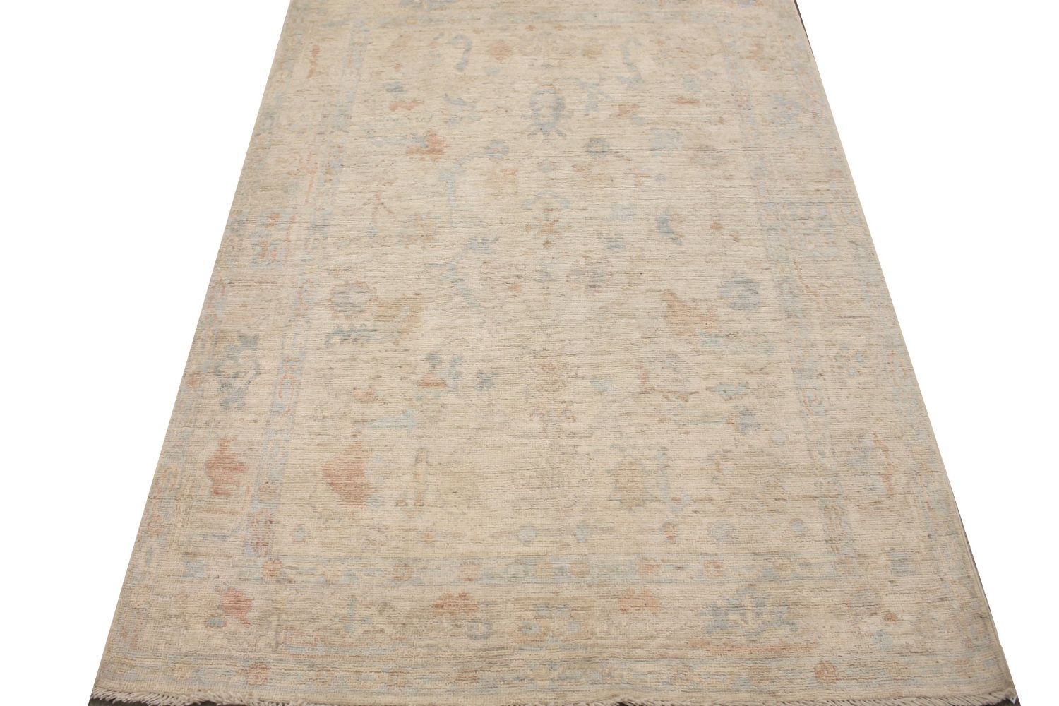 5x7/8 Oushak Hand Knotted Wool Area Rug - MR029270