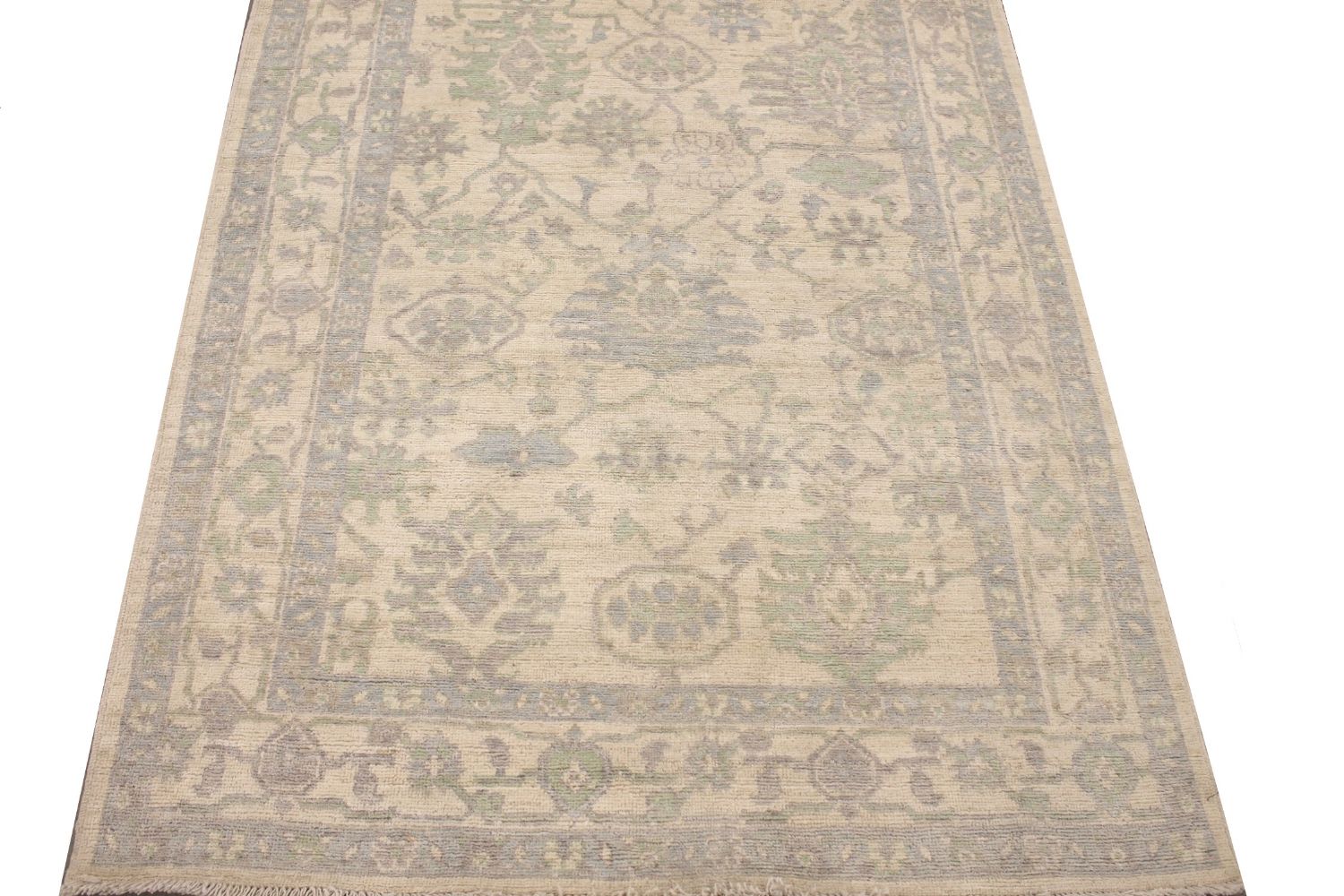 5x7/8 Oushak Hand Knotted Wool Area Rug - MR029271