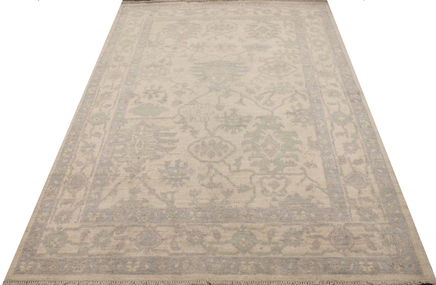 5x7/8 Oushak Hand Knotted Wool Area Rug - MR029271