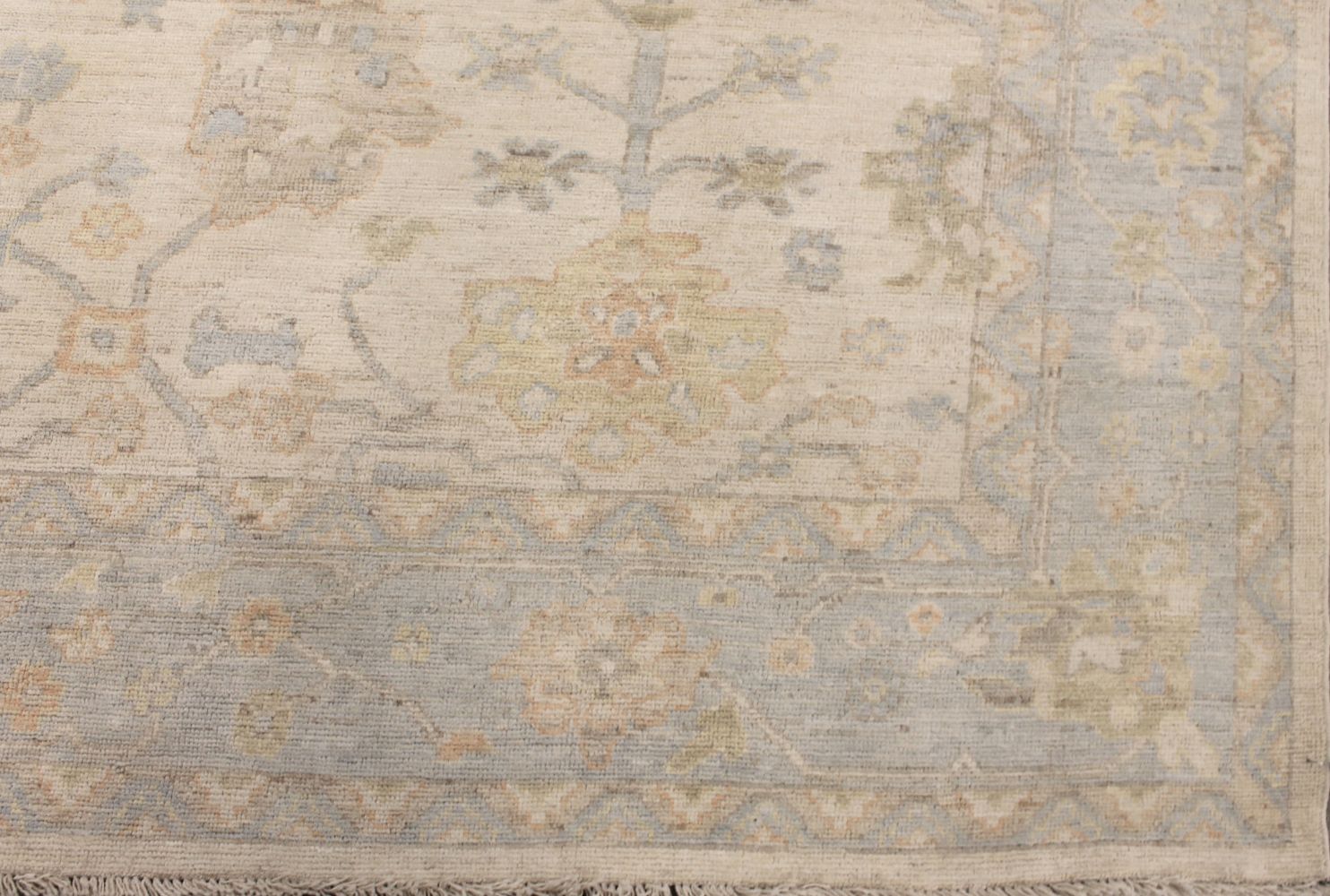 9x12 Oushak Hand Knotted Wool Area Rug - MR029275