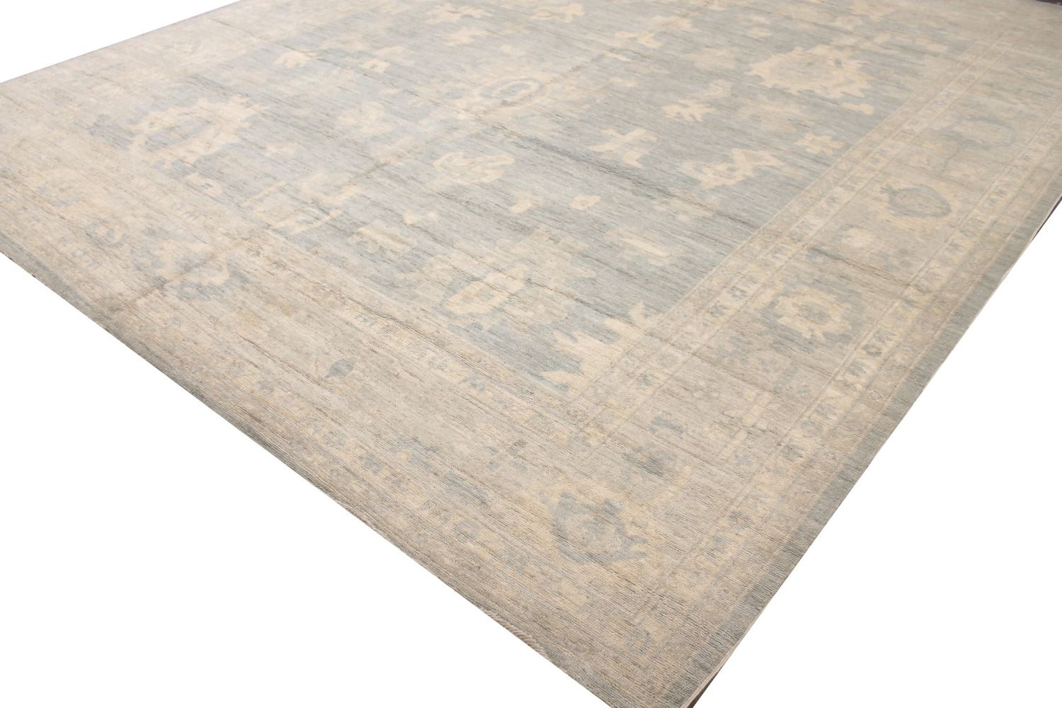 OVERSIZE Oushak Hand Knotted Wool Area Rug - MR029279