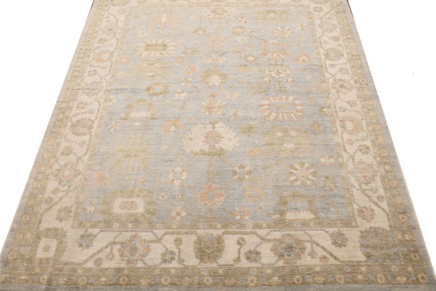 8x10 Oushak Hand Knotted Wool Area Rug - MR029282