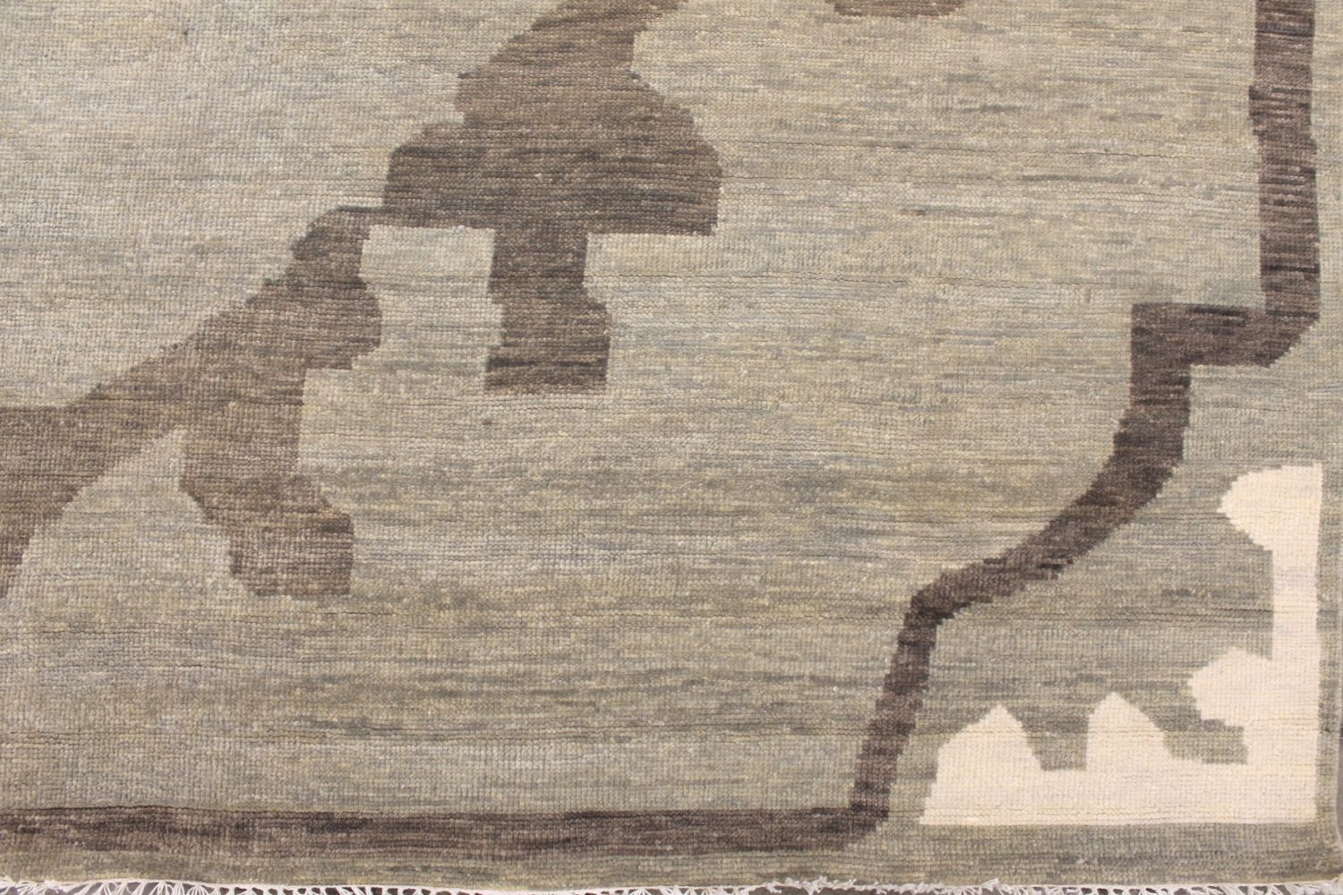 9x12 Oushak Hand Knotted Wool Area Rug - MR029301