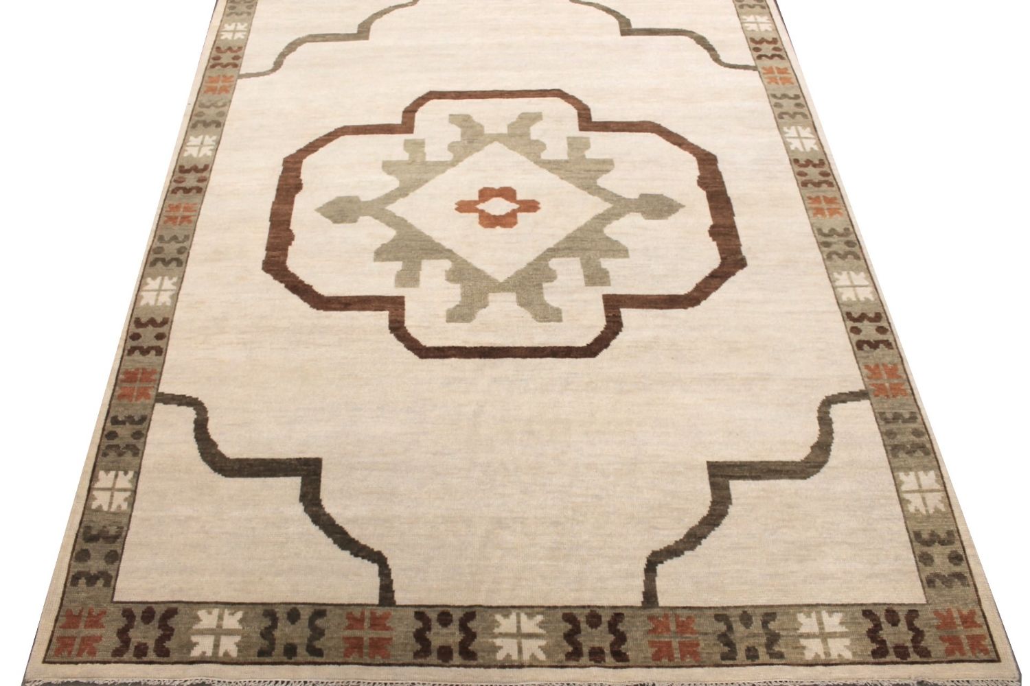 8x10 Oushak Hand Knotted Wool Area Rug - MR029302