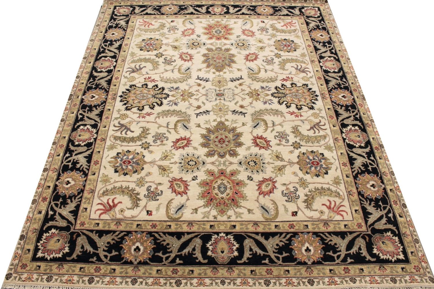 8x10 Traditional Hand Knotted Wool Area Rug - MR029306