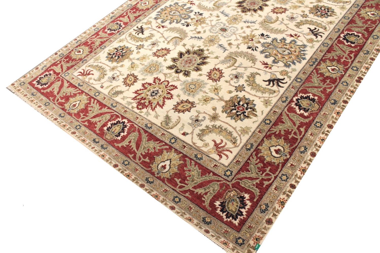 8x10 Traditional Hand Knotted Wool Area Rug - MR029308