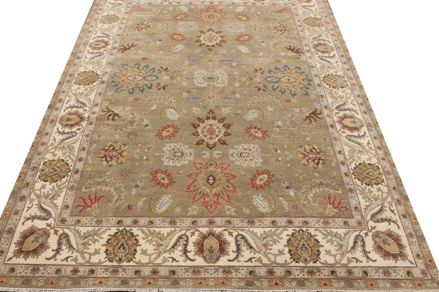 9x12 Traditional Hand Knotted Wool Area Rug - MR029312