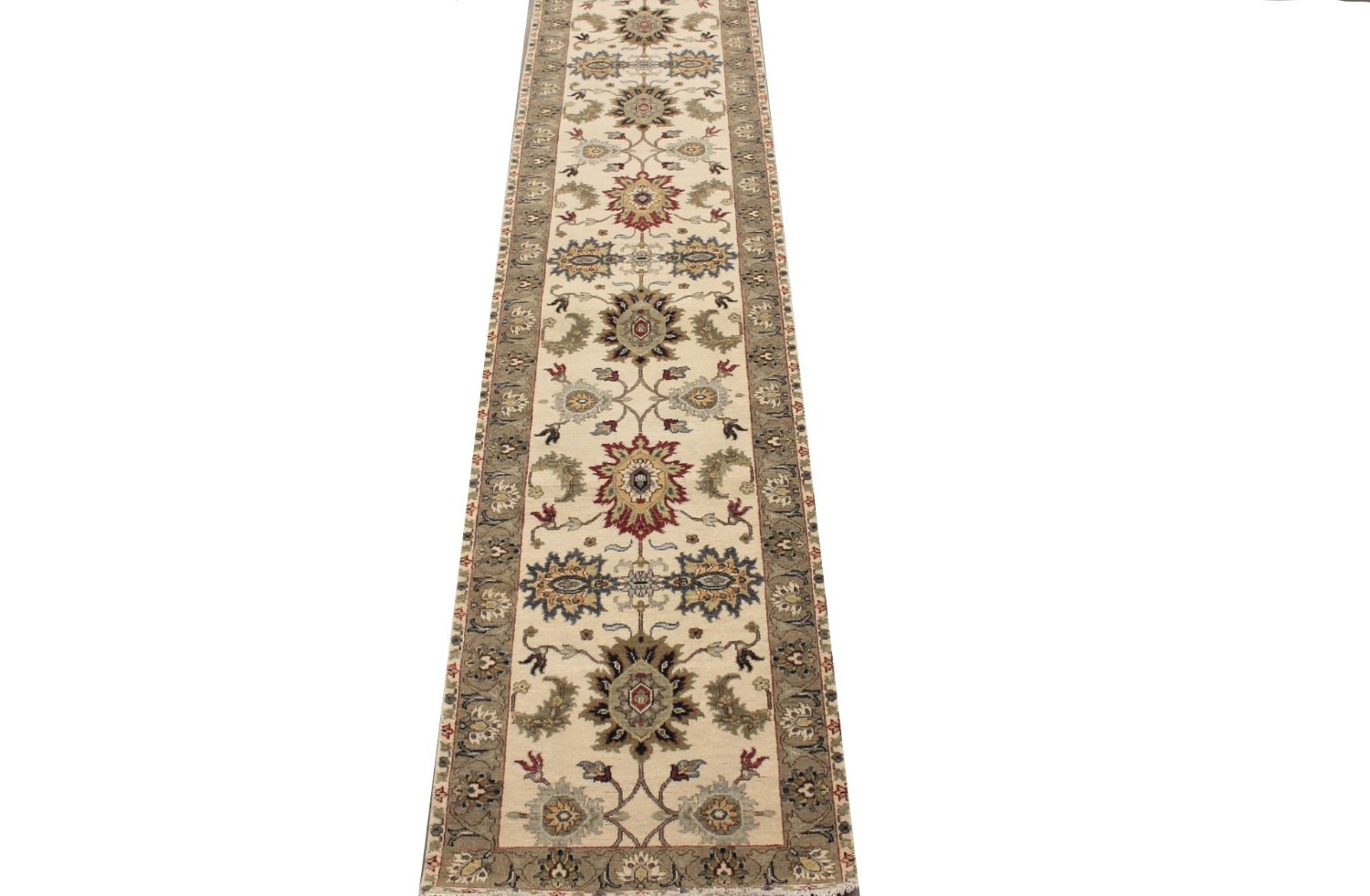 13 ft. & Longer Runner Traditional Hand Knotted Wool Area Rug - MR029316