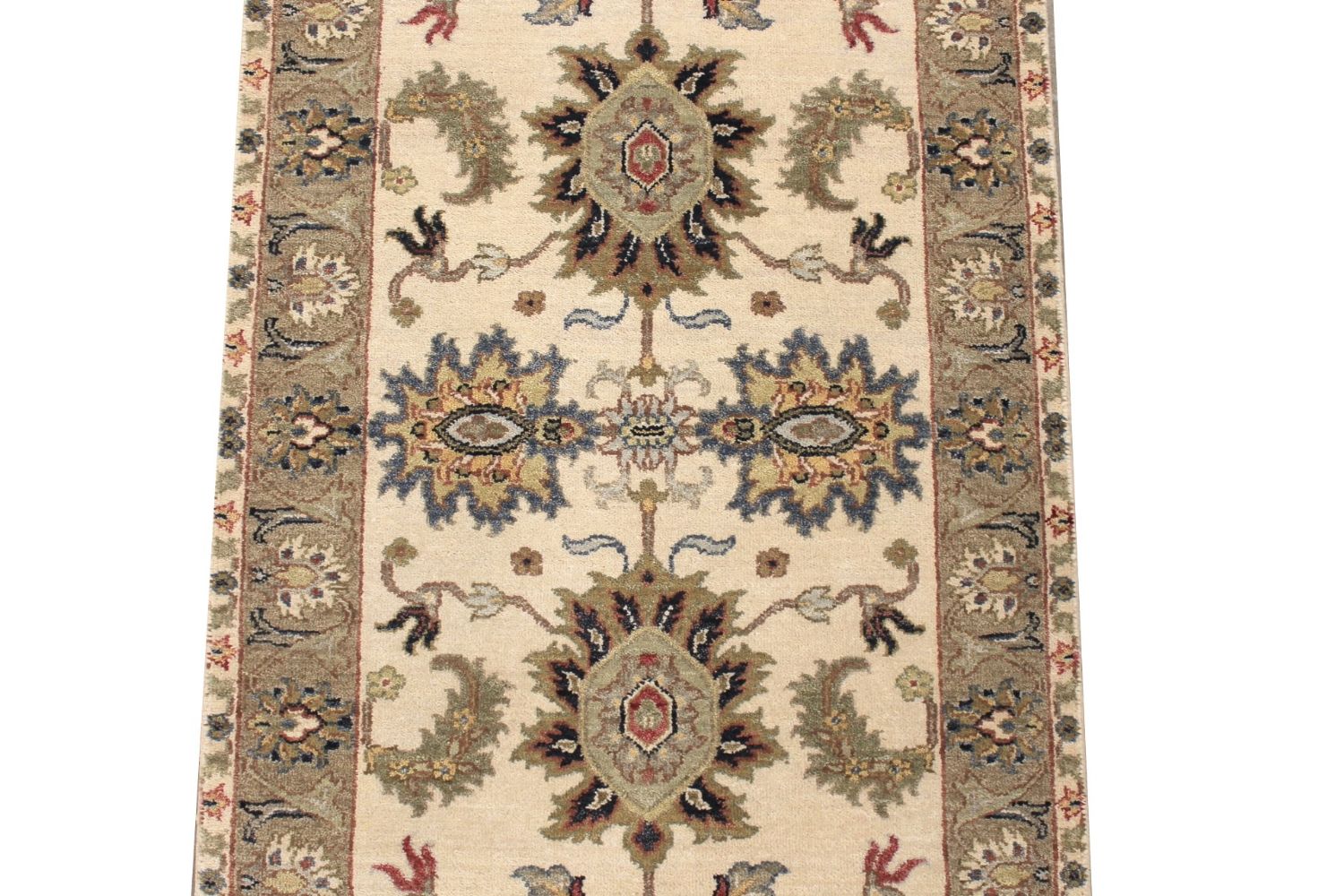 13 ft. & Longer Runner Traditional Hand Knotted Wool Area Rug - MR029316