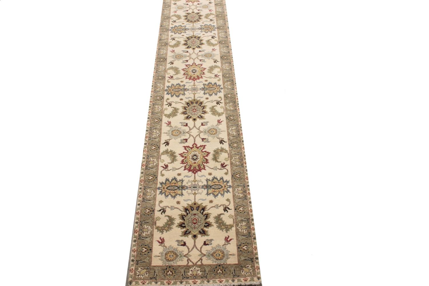 13 ft. & Longer Runner Traditional Hand Knotted Wool Area Rug - MR029316