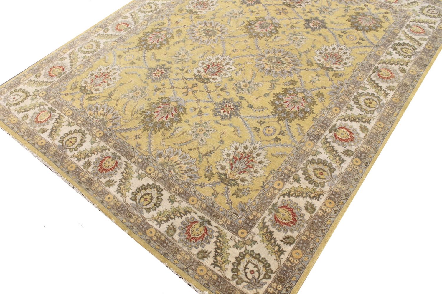 8x10 Traditional Hand Knotted Wool Area Rug - MR029317