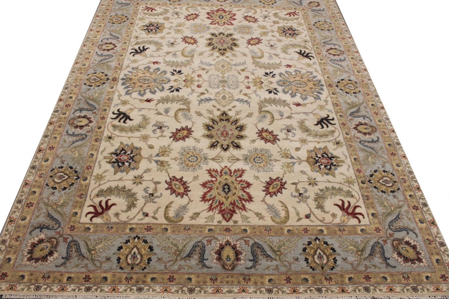 9x12 Traditional Hand Knotted Wool Area Rug - MR029319