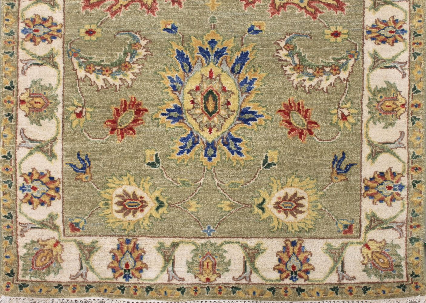 3x5 Traditional Hand Knotted Wool Area Rug - MR029325