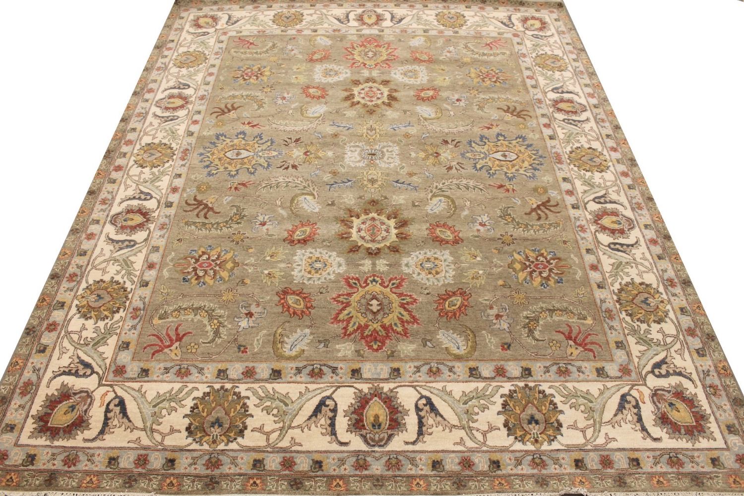 8x10 Traditional Hand Knotted Wool Area Rug - MR029329