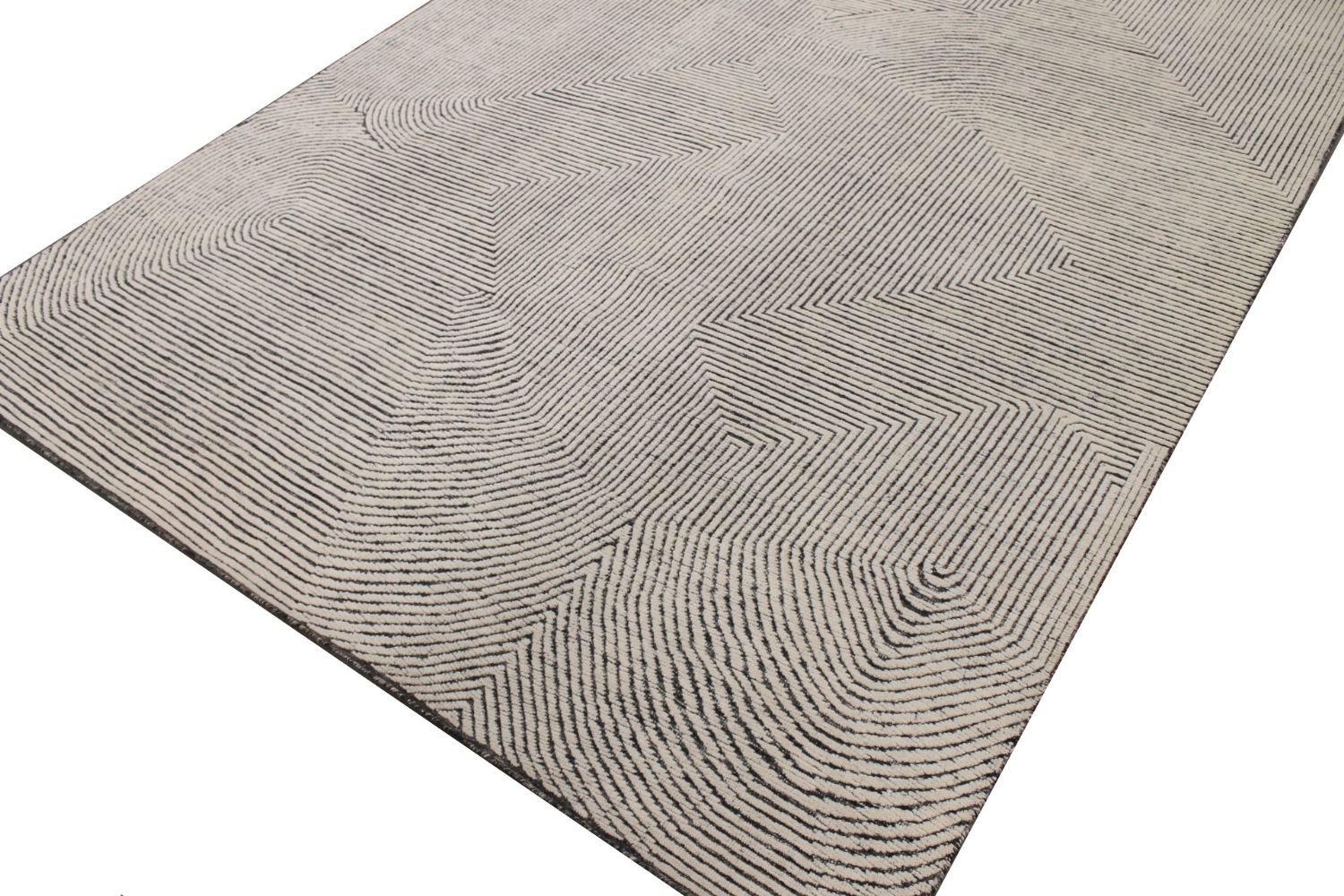 9x12 Casual Hand Knotted Wool Area Rug - MR029332