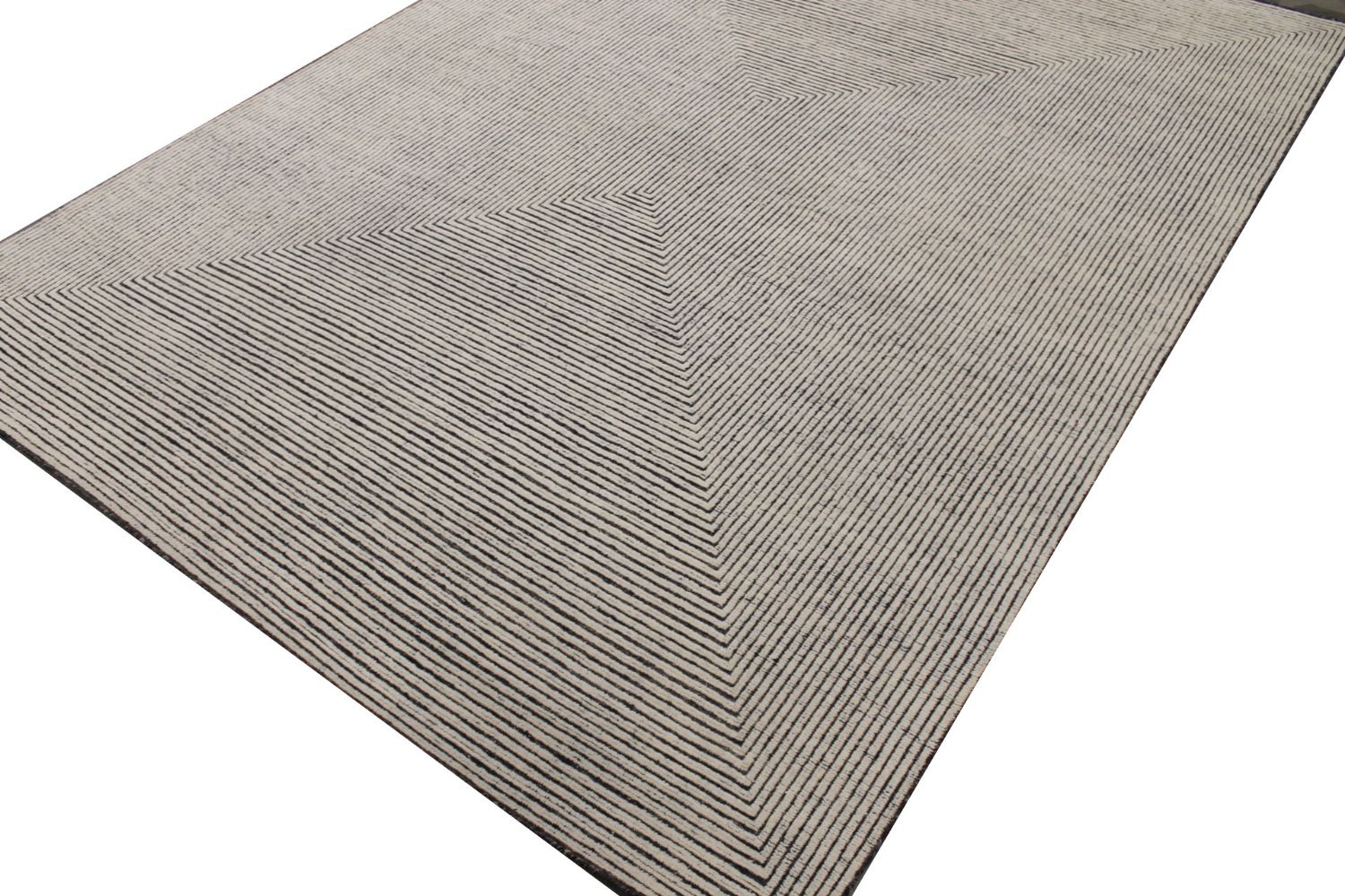 9x12 Casual Hand Knotted Wool Area Rug - MR029339