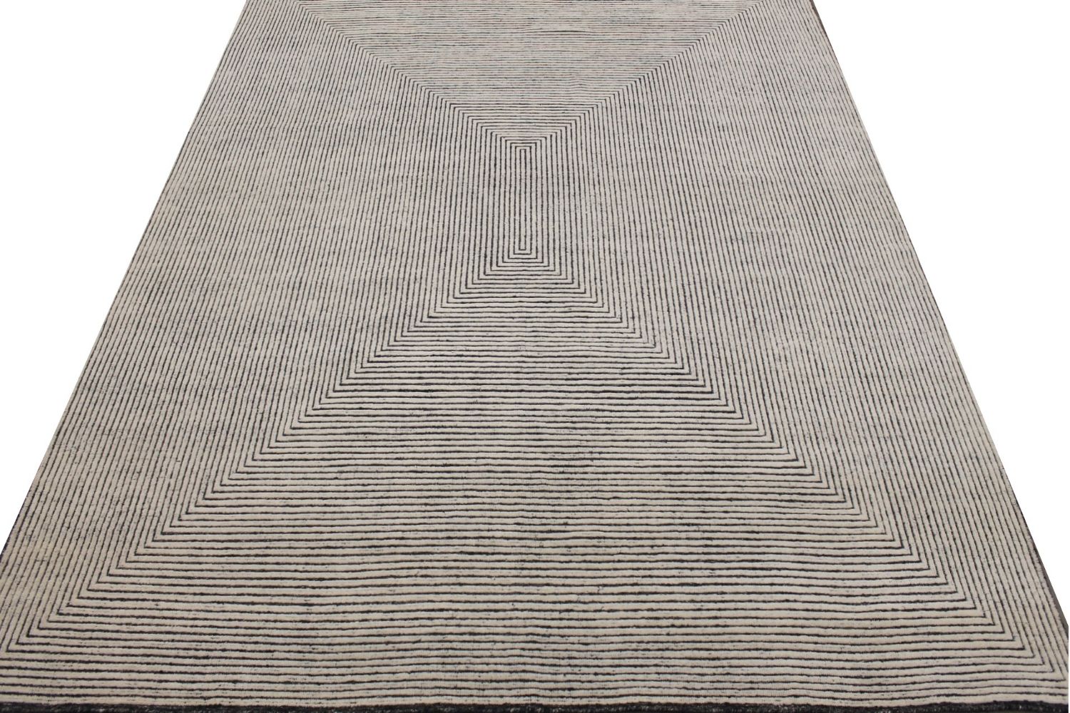 9x12 Casual Hand Knotted Wool Area Rug - MR029339