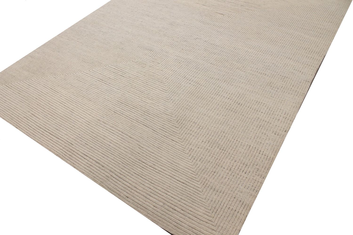 9x12 Casual Hand Knotted Wool Area Rug - MR029342