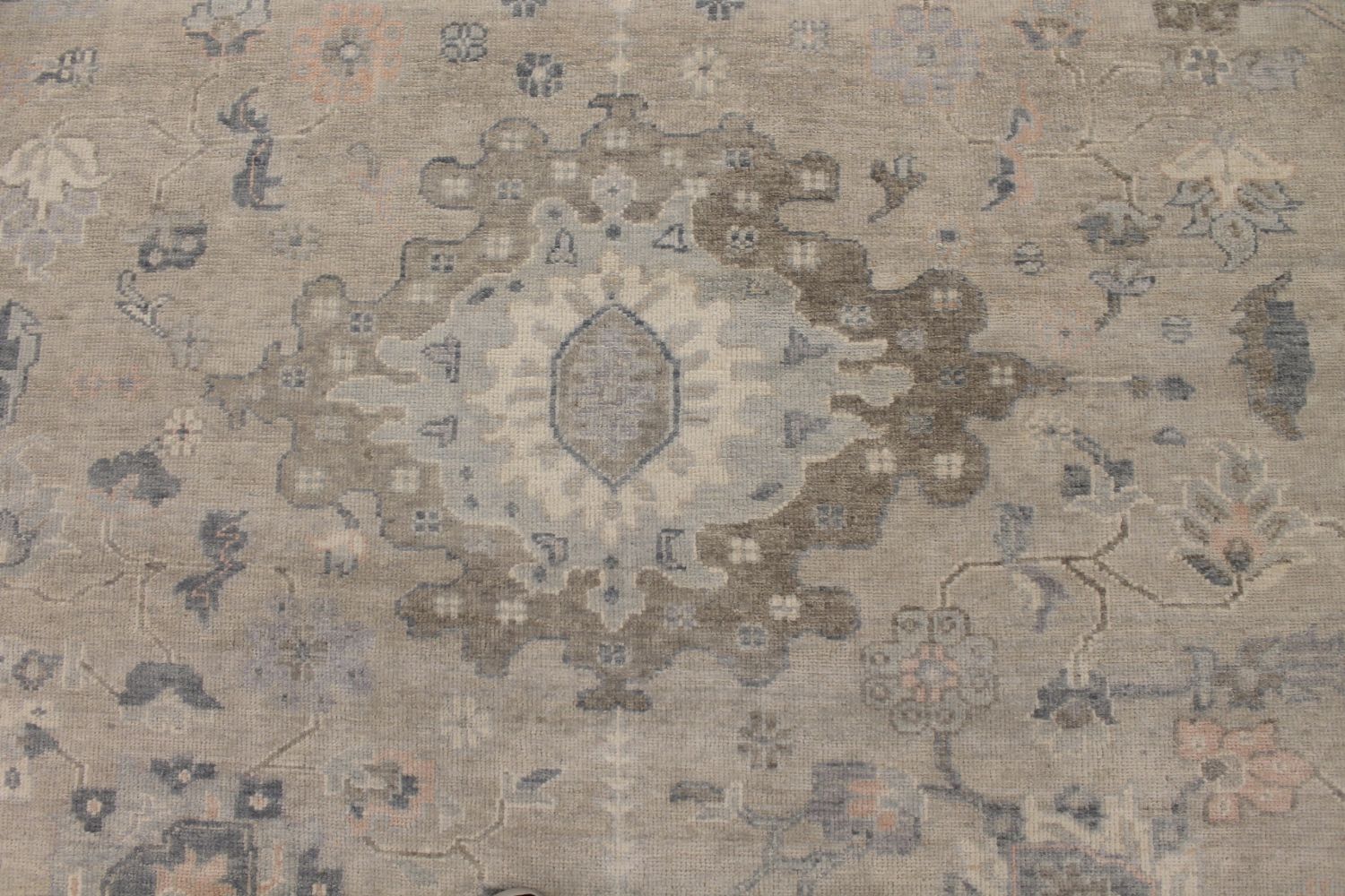 9x12 Oushak Hand Knotted Wool Area Rug - MR029351