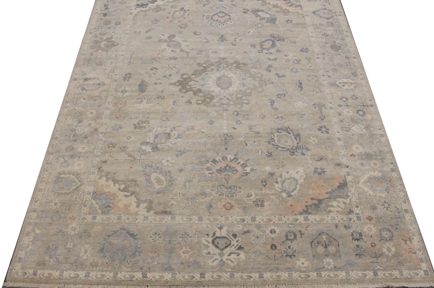 9x12 Oushak Hand Knotted Wool Area Rug - MR029351