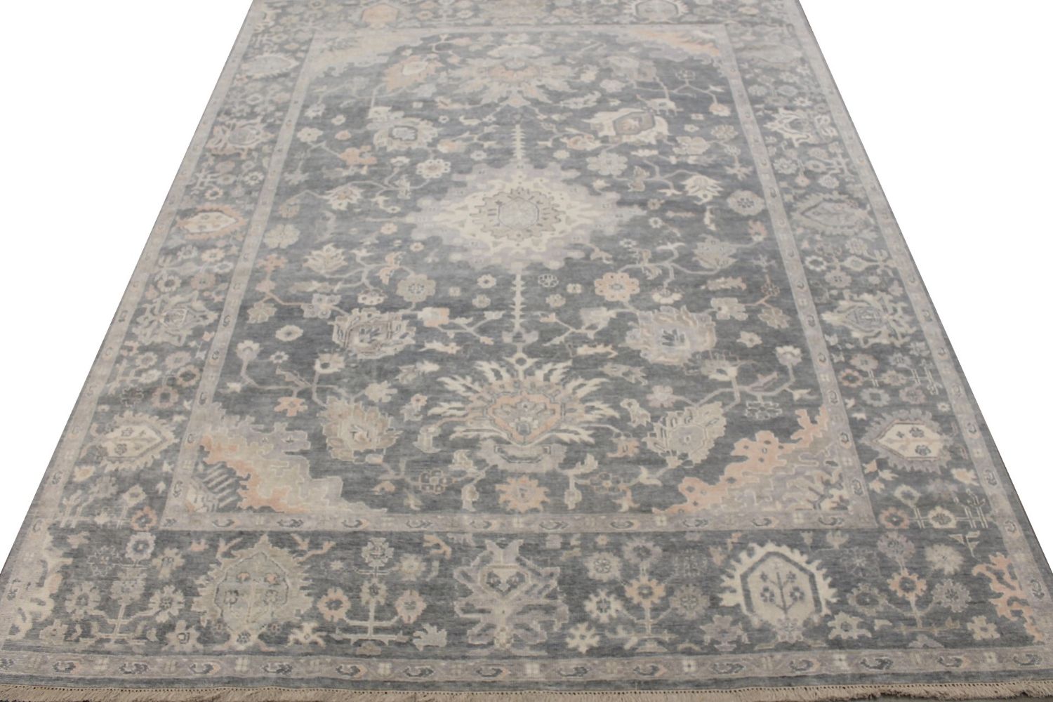 9x12 Oushak Hand Knotted Wool Area Rug - MR029352