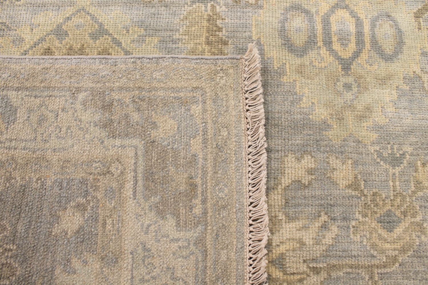 5x7/8 Oushak Hand Knotted Wool Area Rug - MR029353