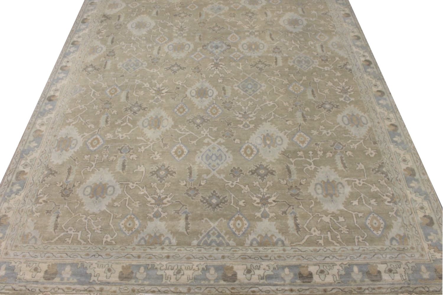 OVERSIZE Oushak Hand Knotted Wool Area Rug - MR029355