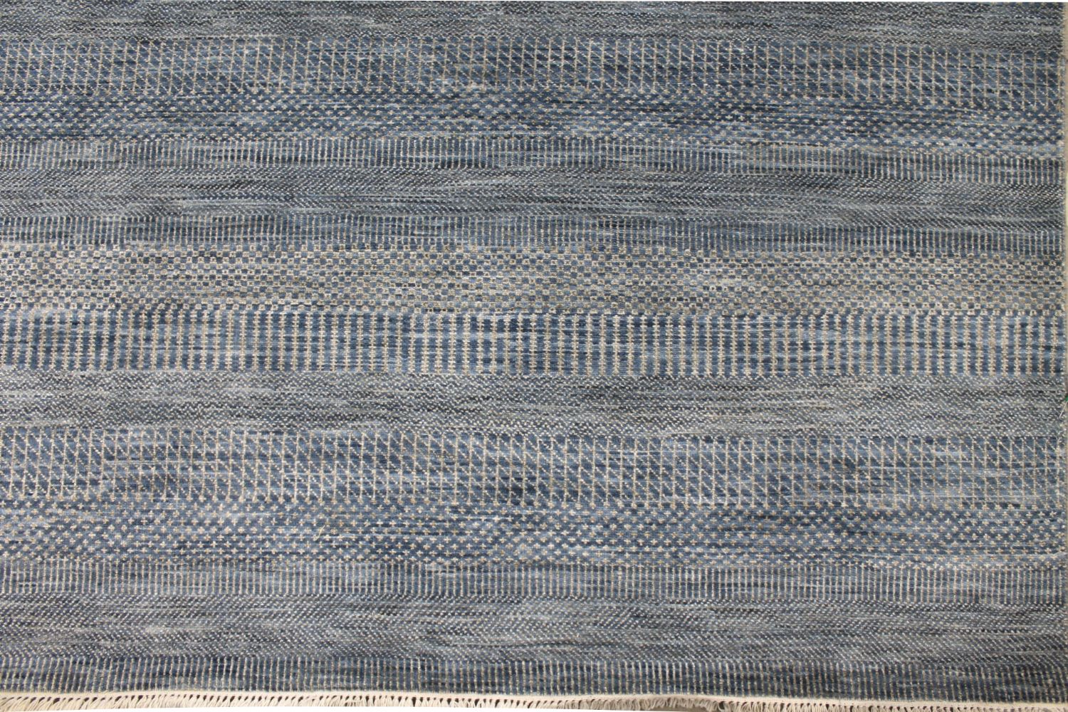 8x10 Casual Hand Knotted Wool Area Rug - MR029361