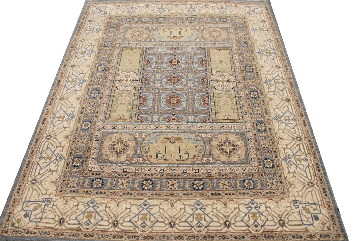 8x10 Traditional Hand Knotted Wool Area Rug - MR029383