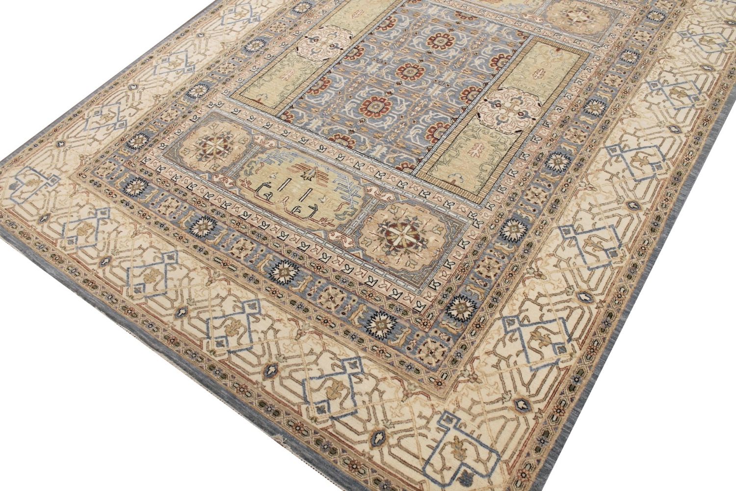 8x10 Traditional Hand Knotted Wool Area Rug - MR029383