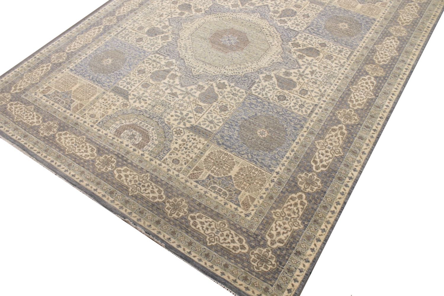 8x10 Traditional Hand Knotted Wool Area Rug - MR029384