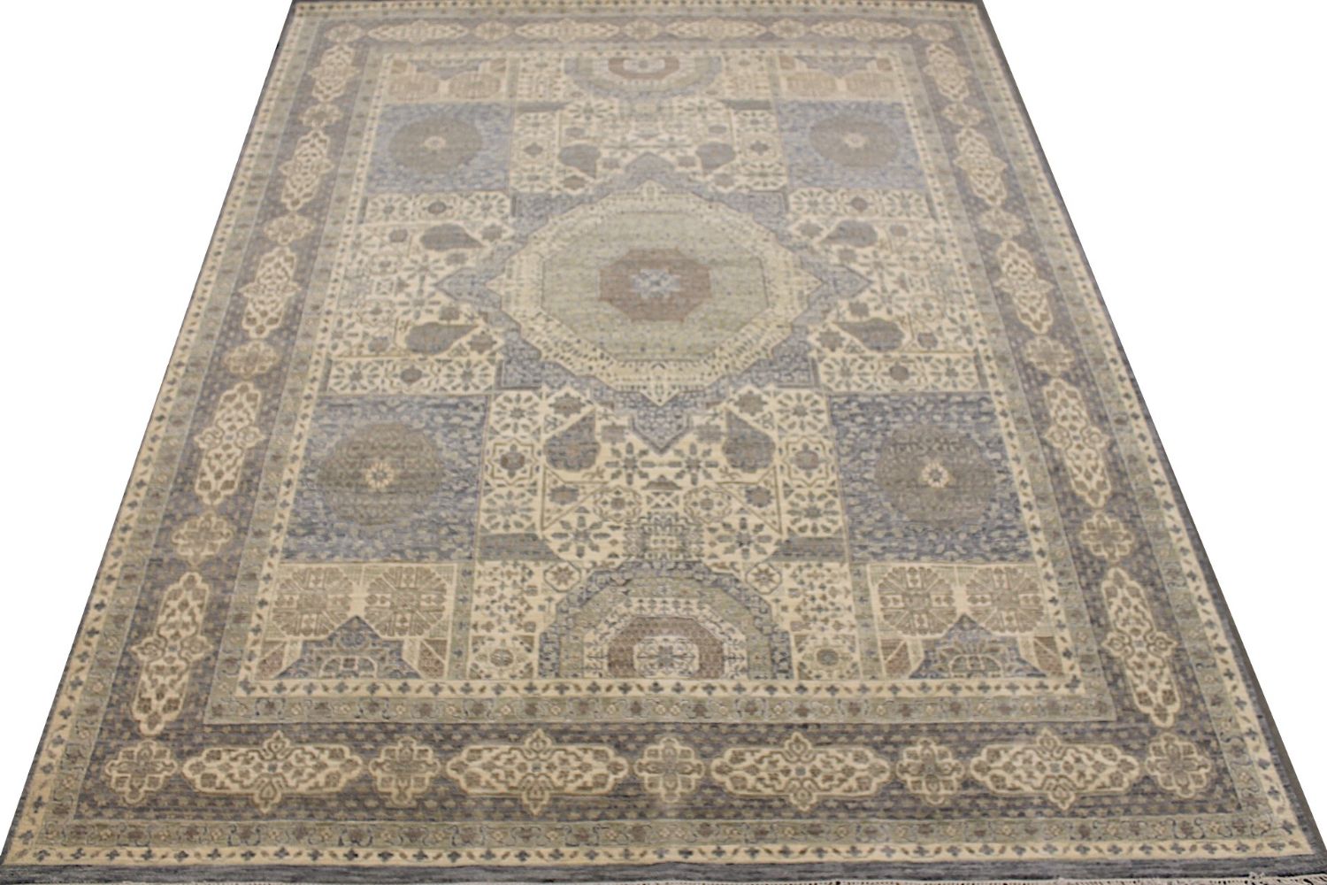 8x10 Traditional Hand Knotted Wool Area Rug - MR029384