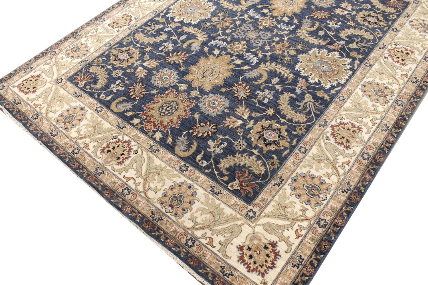 8x10 Traditional Hand Knotted Wool Area Rug - MR029385