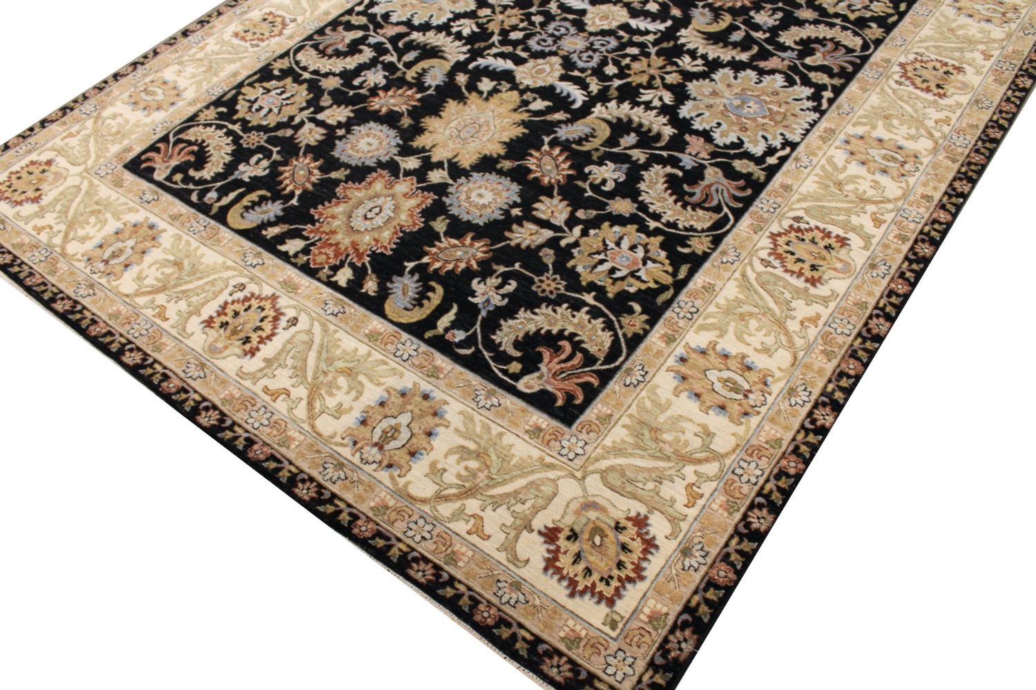 9x12 Traditional Hand Knotted Wool Area Rug - MR029387