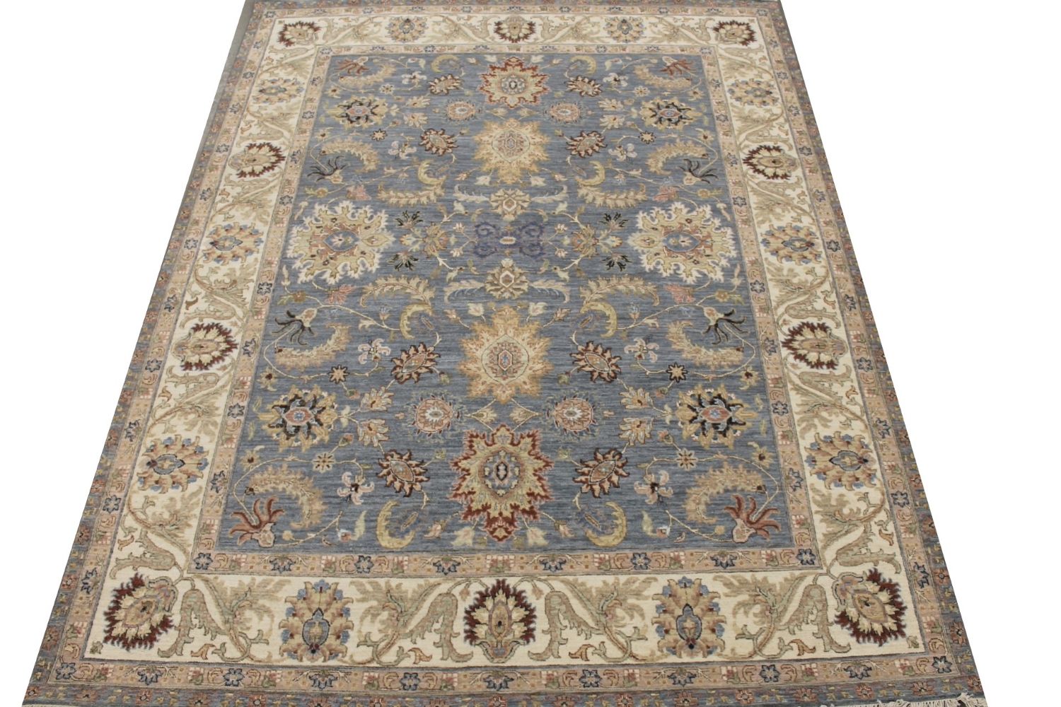 8x10 Traditional Hand Knotted Wool Area Rug - MR029391