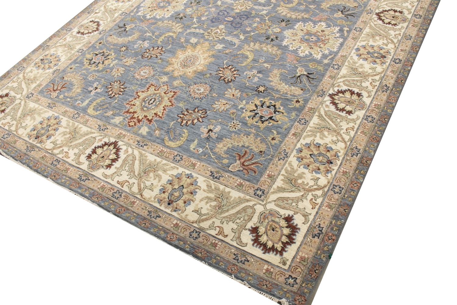 8x10 Traditional Hand Knotted Wool Area Rug - MR029391