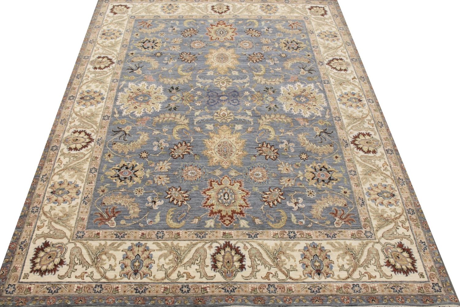 8x10 Traditional Hand Knotted Wool Area Rug - MR029391