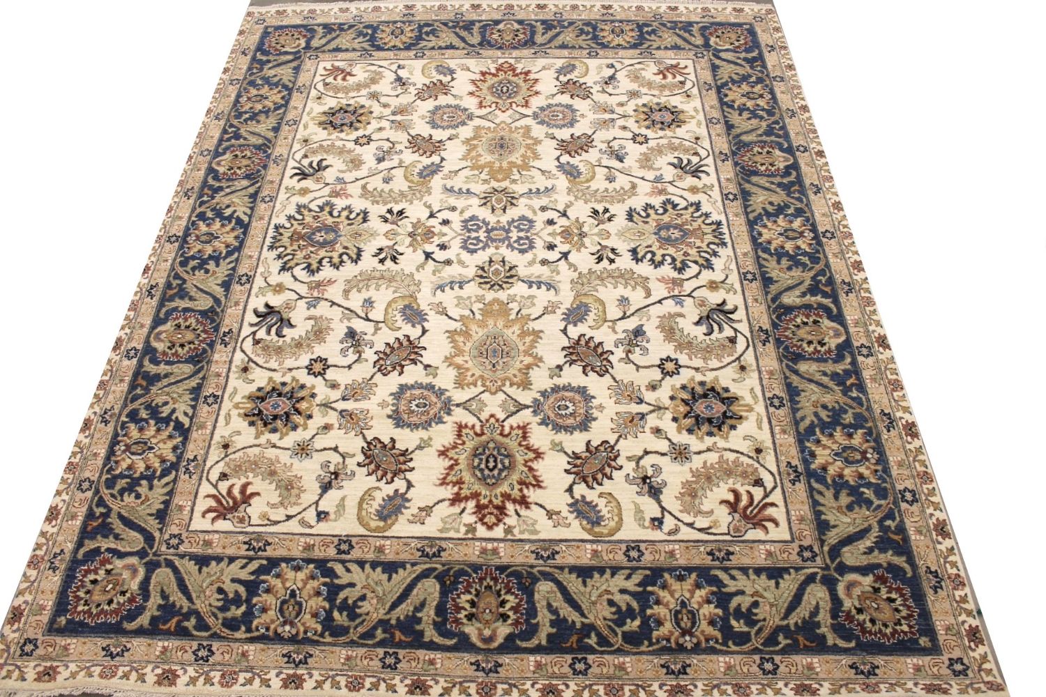 8x10 Traditional Hand Knotted Wool Area Rug - MR029393