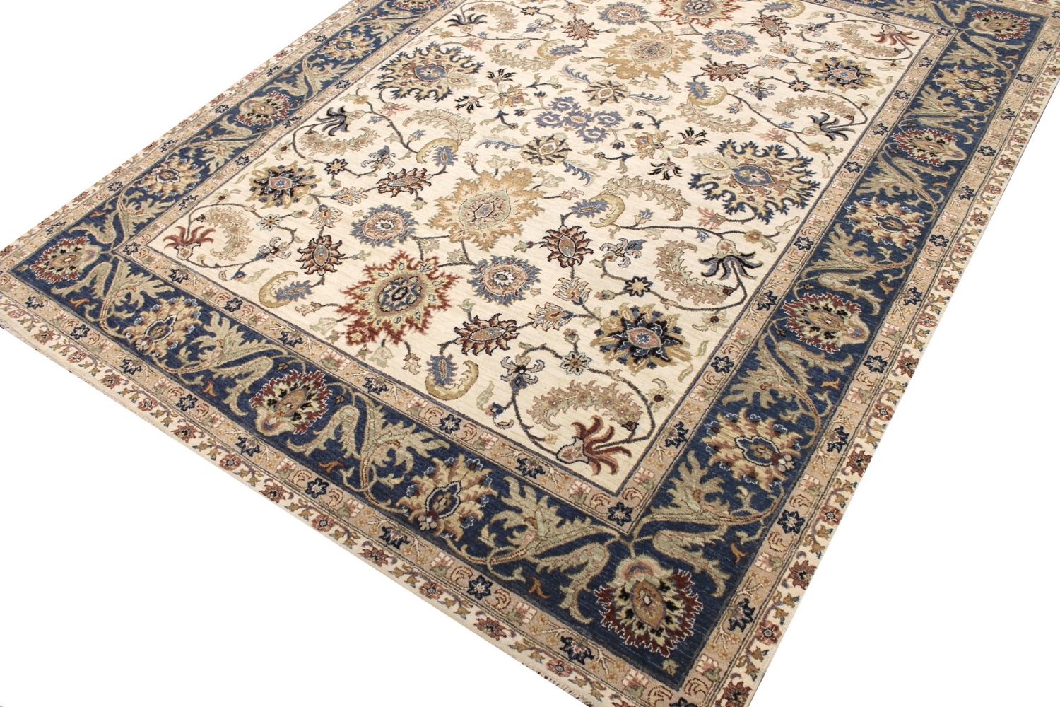 8x10 Traditional Hand Knotted Wool Area Rug - MR029393