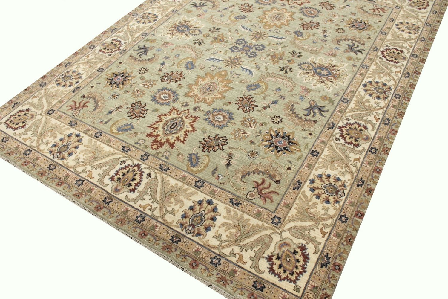 8x10 Traditional Hand Knotted Wool Area Rug - MR029395