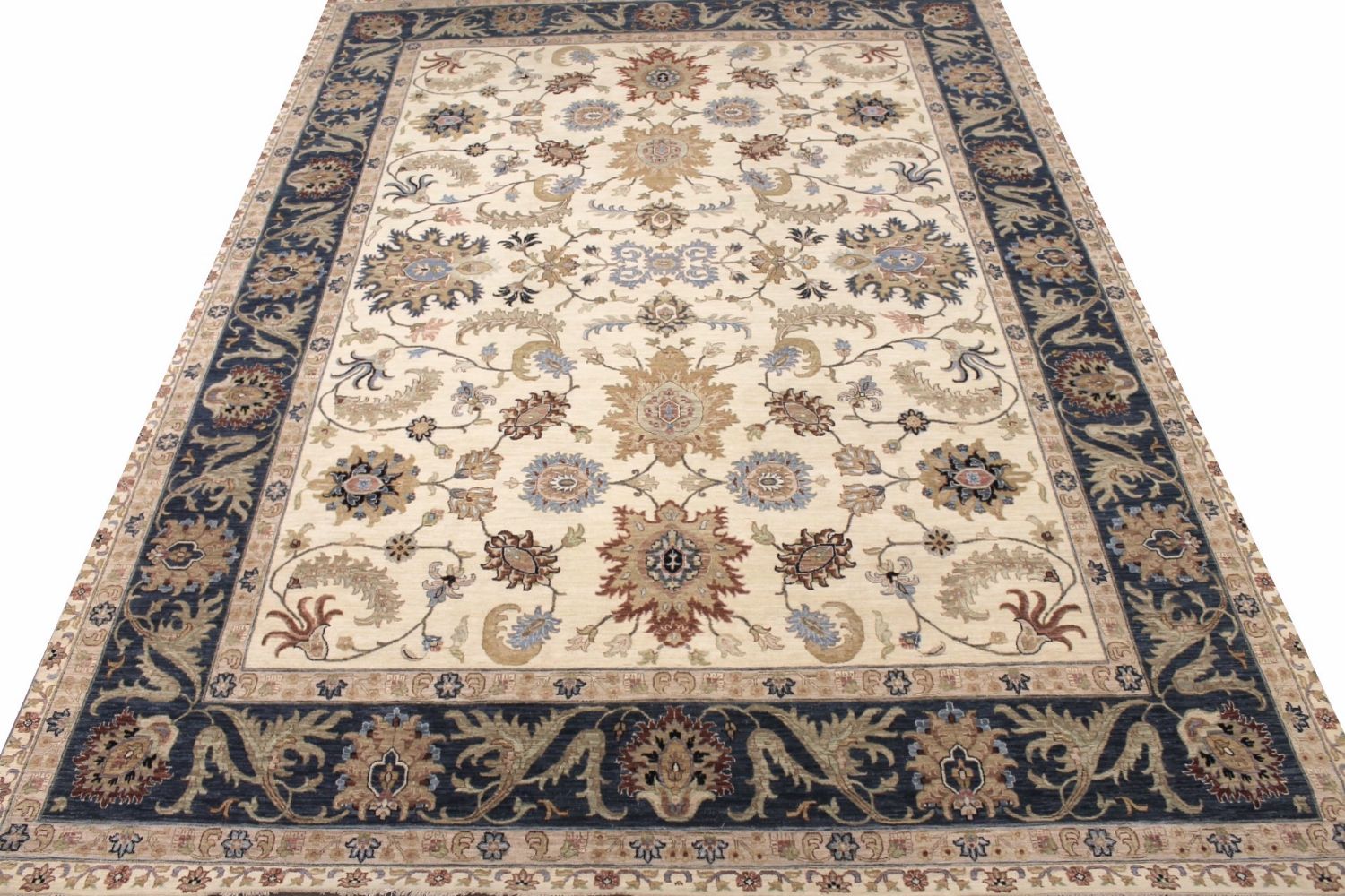 OVERSIZE Traditional Hand Knotted Wool Area Rug - MR029397