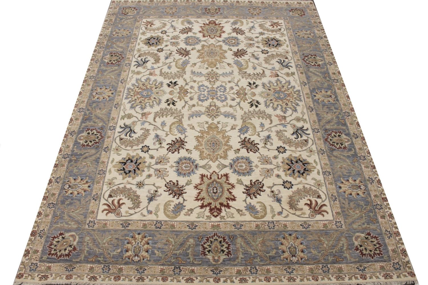 9x12 Traditional Hand Knotted Wool Area Rug - MR029399