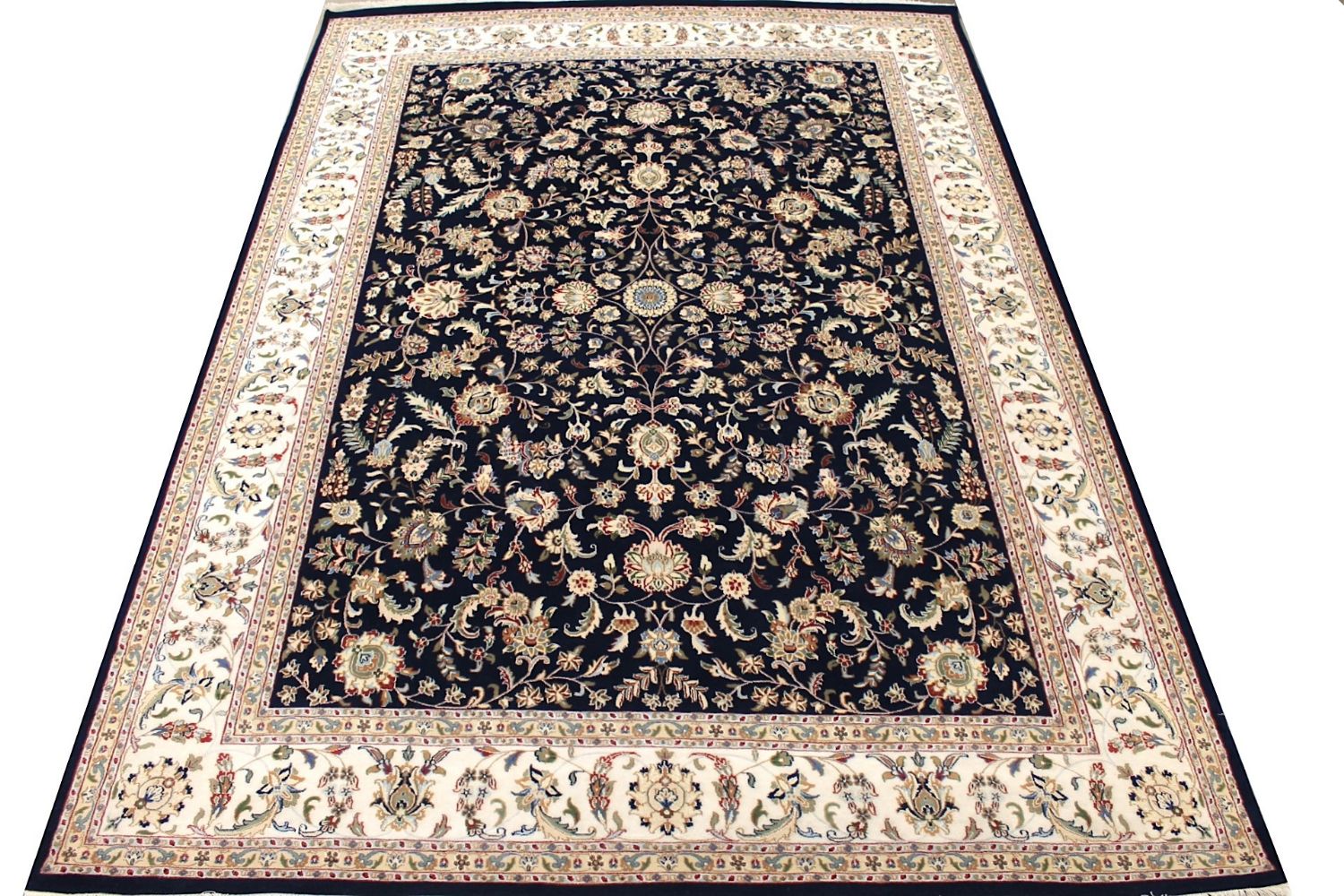 9x12 Traditional Hand Knotted Wool Area Rug - MR029406