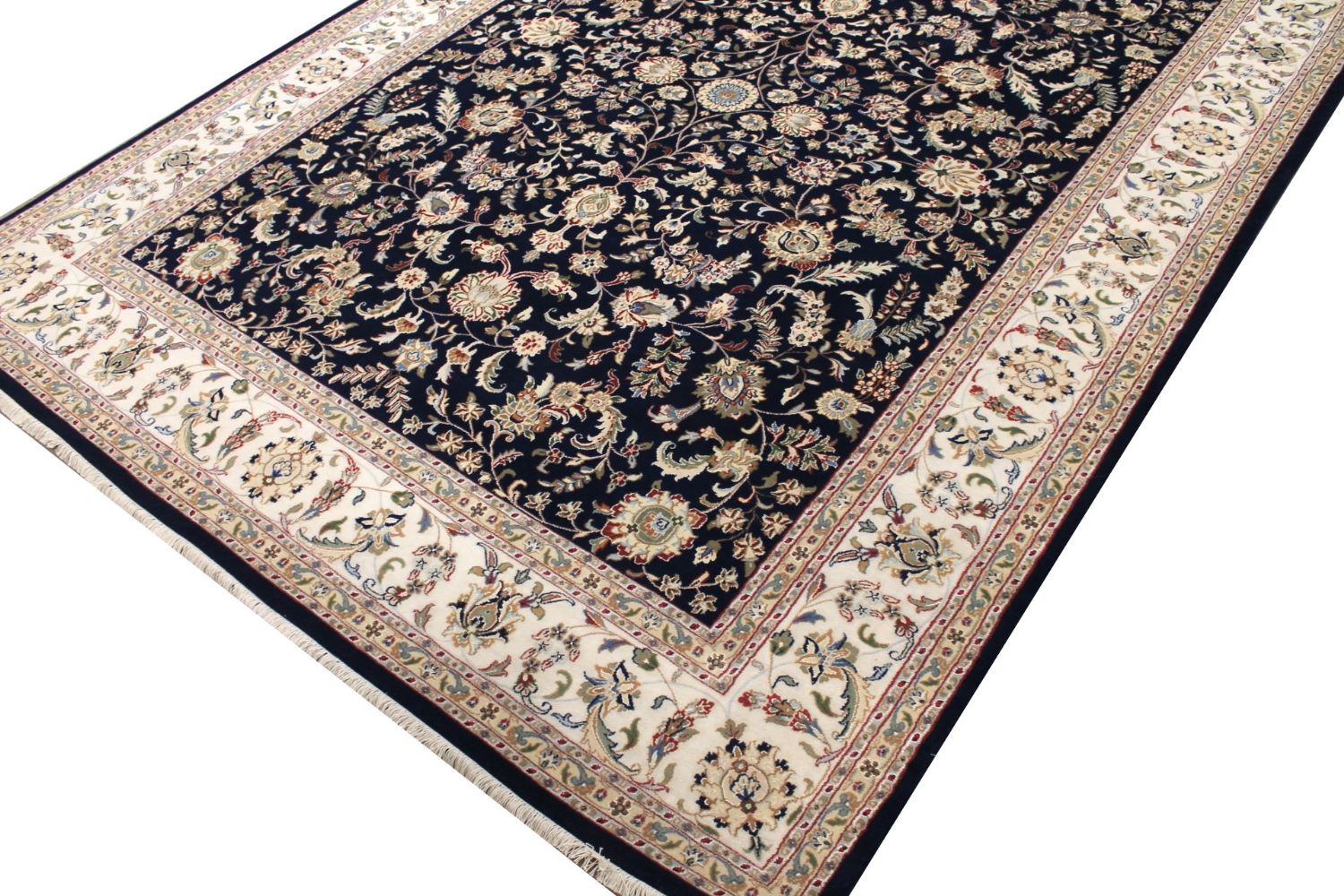 9x12 Traditional Hand Knotted Wool Area Rug - MR029406