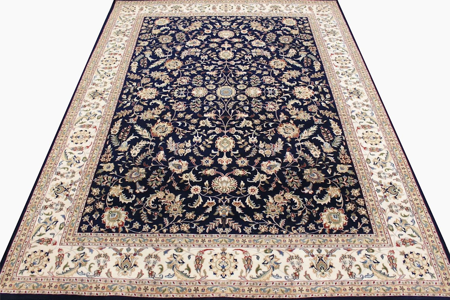 9x12 Traditional Hand Knotted Wool Area Rug - MR029406