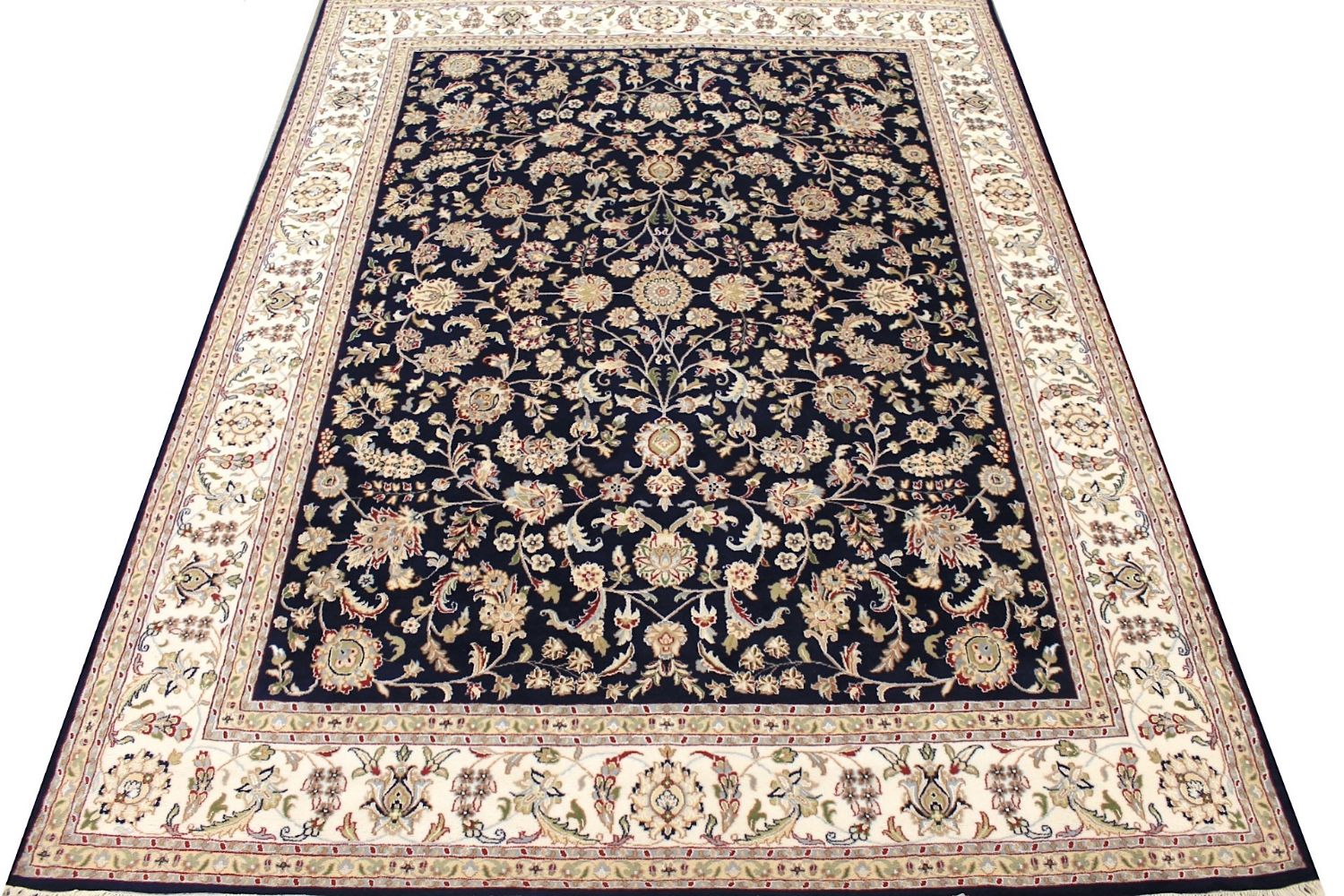 8x10 Traditional Hand Knotted Wool Area Rug - MR029409