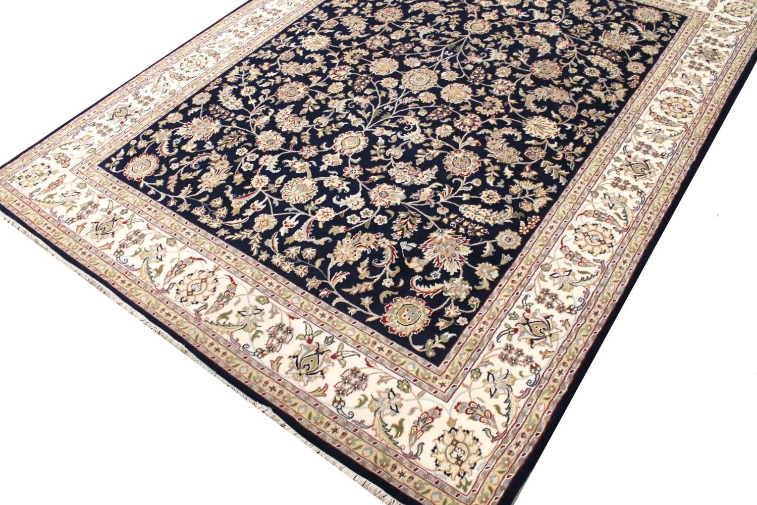 8x10 Traditional Hand Knotted Wool Area Rug - MR029409