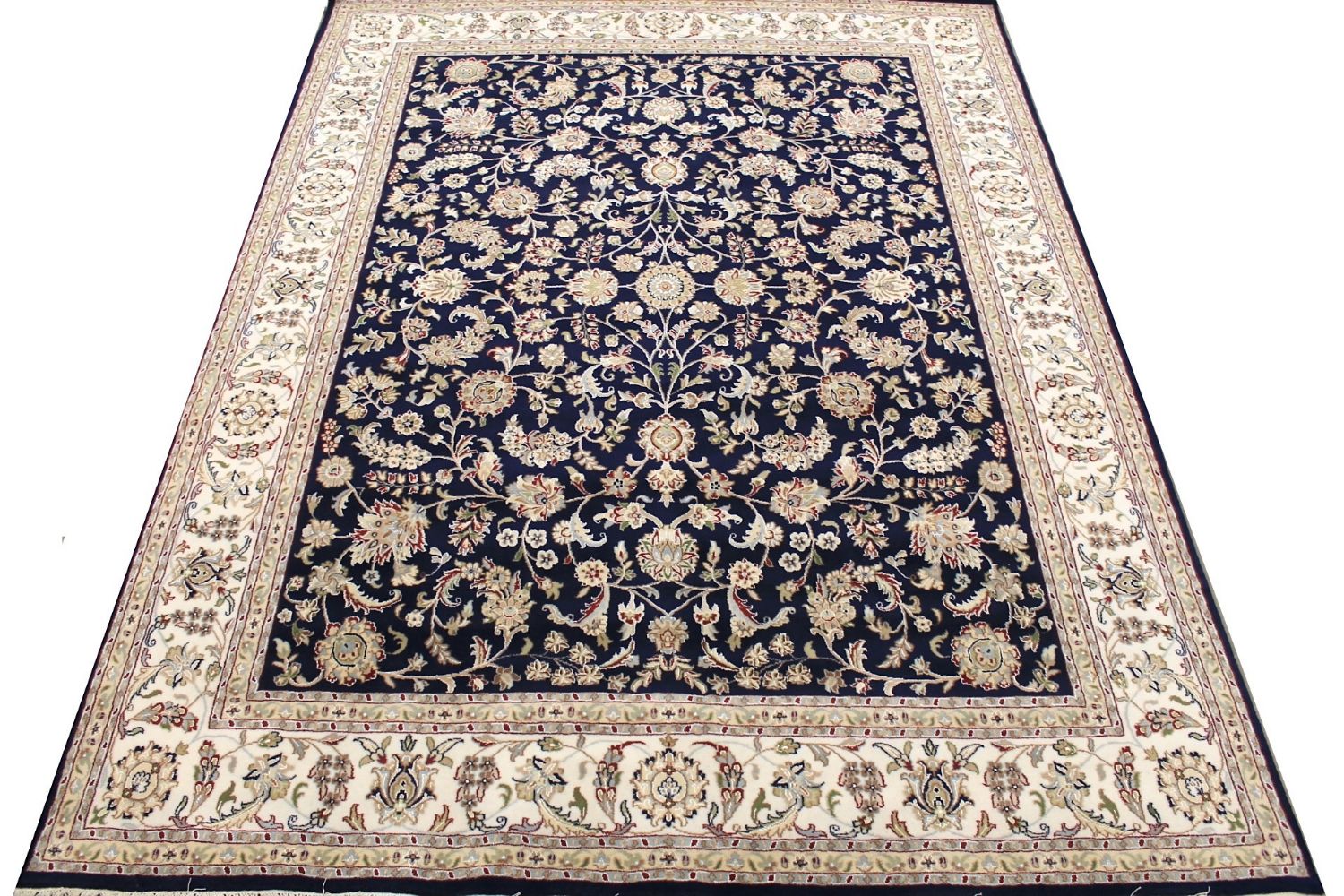 8x10 Traditional Hand Knotted Wool Area Rug - MR029409