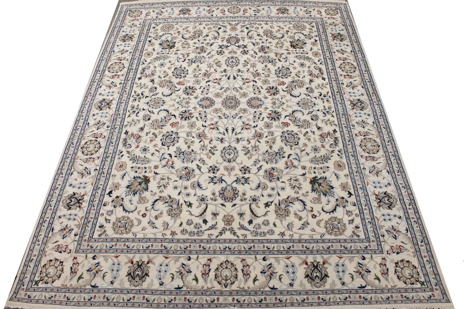 8x10 Traditional Hand Knotted Wool Area Rug - MR029413